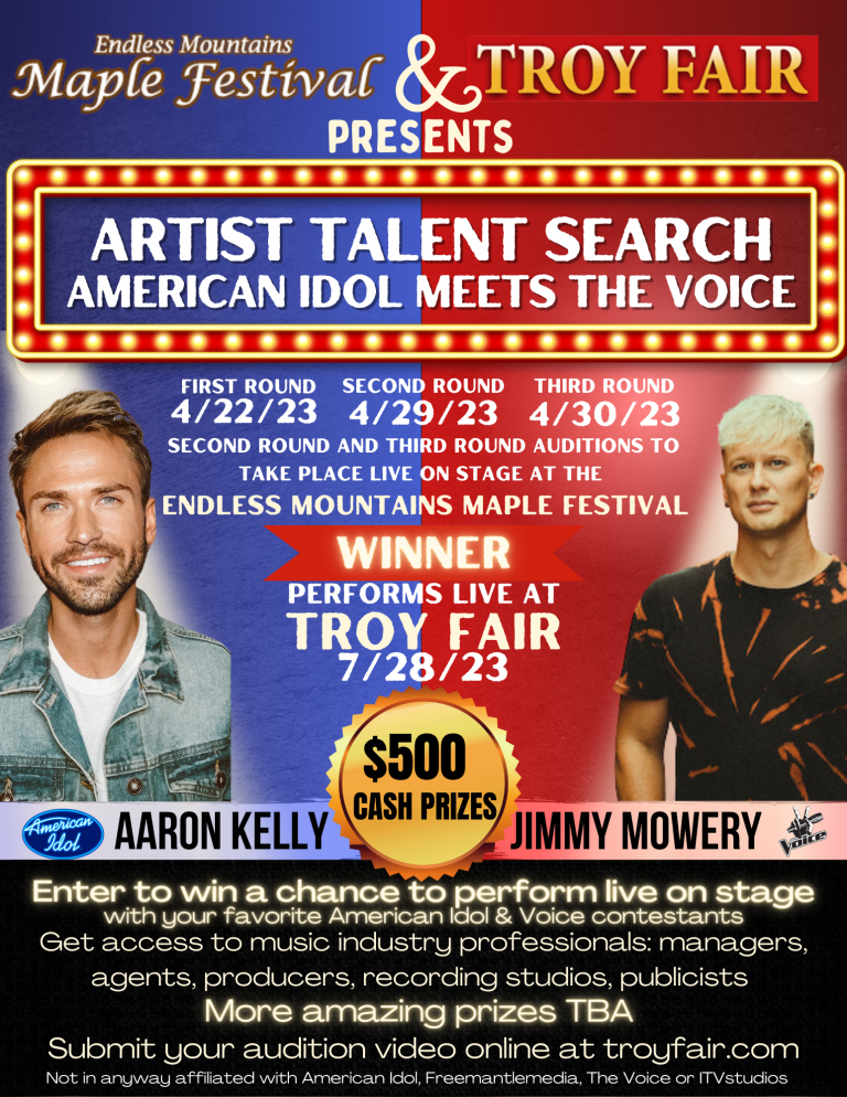 Could you be the next big Singing sensation?
Do you want a chance to win cash and perform at Least 3 events?
Would you like A Chance to work with  Music Industry professionals? 
This is just a little bit about our Talent search coming up April 22nd! 
Follow the link to register for the American Idol meets the Voice  Artist Talent Search...
More details will be announced as they are confirmed! https://forms.gle/qMXUdhkLKNbfTzGT8